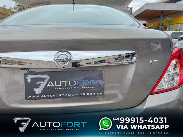 NISSAN VERSA UNIQUE 1.6 16V FLEX 4P MEC. 2016