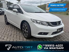 HONDA CIVIC SEDAN LXR 2.0 FLEXONE 16V AUT. 4P 2015/2015