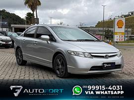 HONDA CIVIC SEDAN LXS 1.8/1.8 FLEX 16V AUT. 4P 2007/2007