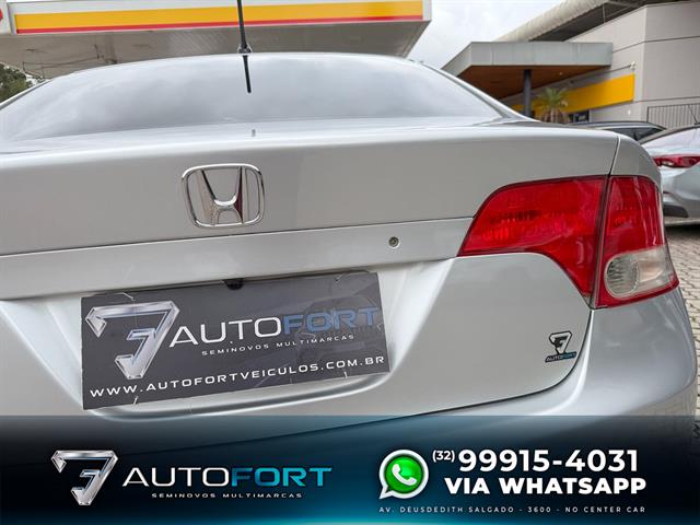 HONDA CIVIC SEDAN LXS 1.8/1.8 FLEX 16V AUT. 4P 2007