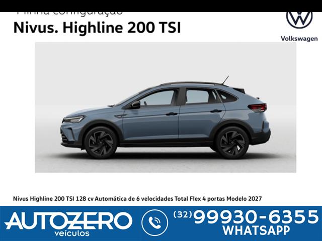 VOLKSWAGEN NIVUS HIGHLINE 1.0 200 TSI FLEX AUT. 2027