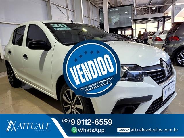 RENAULT SANDERO LIFE FLEX 1.0 12V 5P MEC. 2020