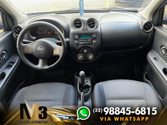 NISSAN MARCH S 1.0 16V FLEX FUEL 5P 2013