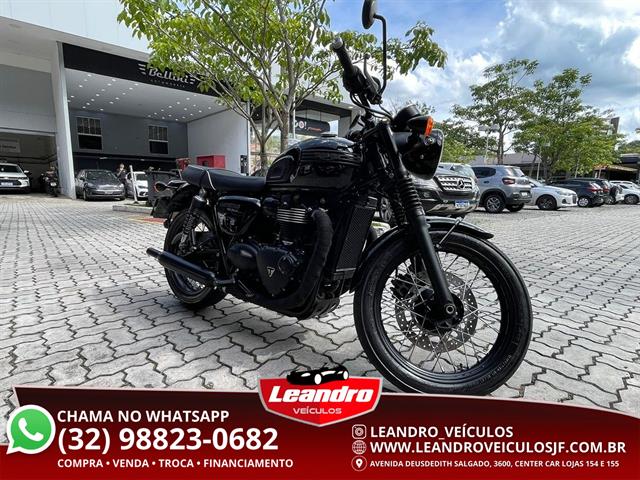 TRIUMPH BONNEVILLE T100 BLACK 2019