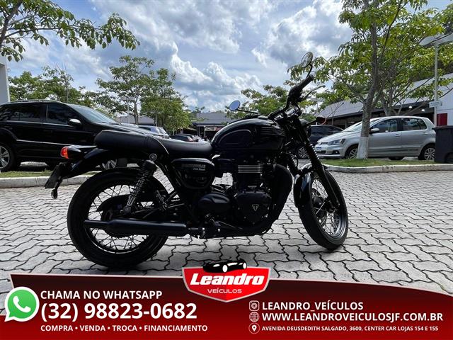 TRIUMPH BONNEVILLE T100 BLACK 2019