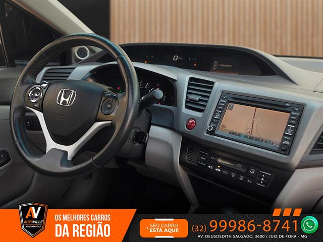 HONDA CIVIC SEDAN EXS 1.8/1.8 FLEX 16V AUT. 4P 2012