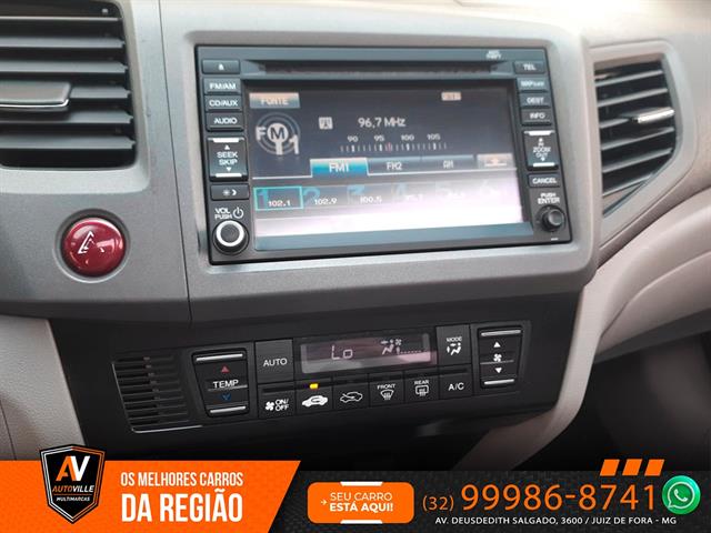HONDA CIVIC SEDAN EXS 1.8/1.8 FLEX 16V AUT. 4P 2012