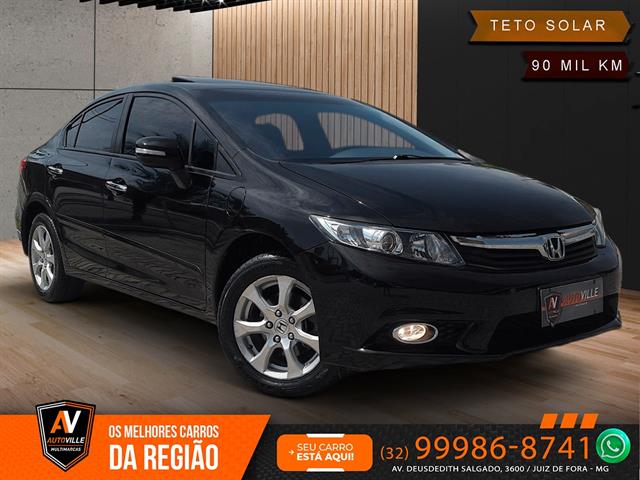 HONDA CIVIC SEDAN EXS 1.8/1.8 FLEX 16V AUT. 4P 2012
