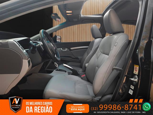 HONDA CIVIC SEDAN EXS 1.8/1.8 FLEX 16V AUT. 4P 2012