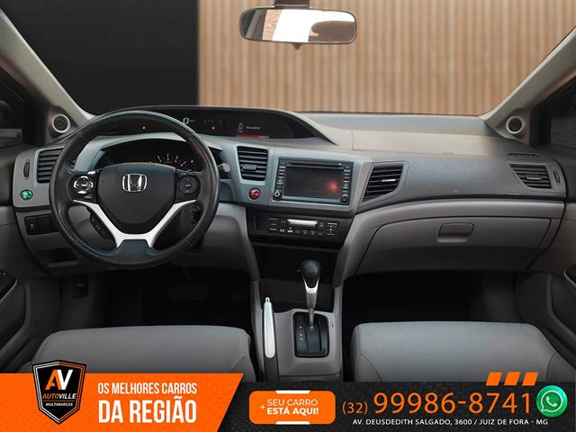 HONDA CIVIC SEDAN EXS 1.8/1.8 FLEX 16V AUT. 4P 2012