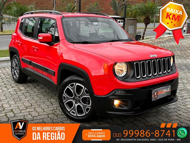 JEEP RENEGADE LONGITUDE 1.8 4X2 FLEX 16V AUT. 2016