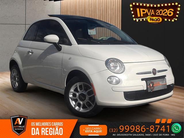 FIAT 500 CULT 1.4 FLEX 8V EVO MEC. 2014
