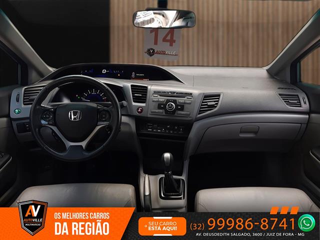 HONDA CIVIC SEDAN LXS 1.8/1.8 FLEX 16V MEC. 4P 2014
