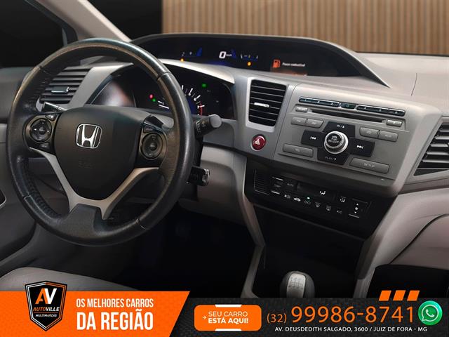 HONDA CIVIC SEDAN LXS 1.8/1.8 FLEX 16V MEC. 4P 2014