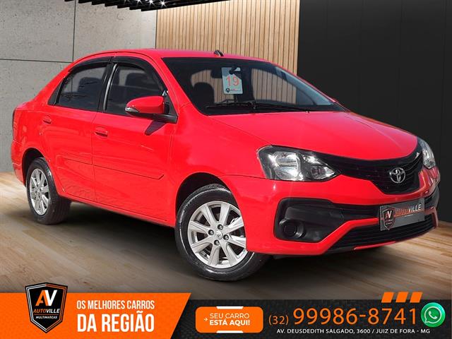 TOYOTA ETIOS X PLUS SEDAN 1.5 FLEX 16V 4P AUT. 2019