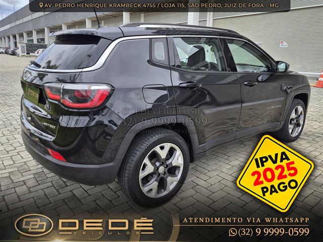 JEEP COMPASS LIMITED 2.0 4X2 FLEX 16V AUT. 2018
