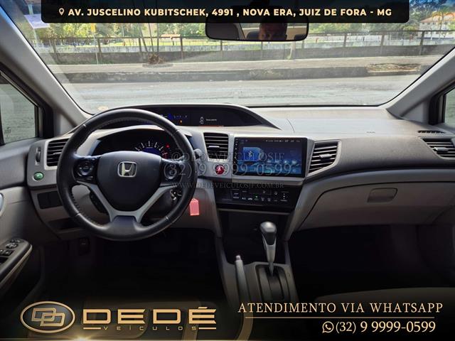 HONDA CIVIC SEDAN LXR 2.0 FLEXONE 16V AUT. 4P 2014