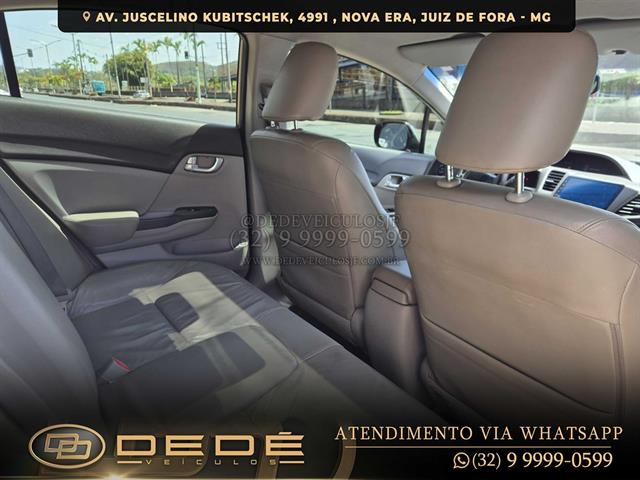 HONDA CIVIC SEDAN LXR 2.0 FLEXONE 16V AUT. 4P 2014