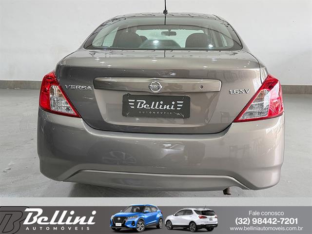 NISSAN VERSA SV 1.6 16V FLEX FUEL 4P MEC. 2016