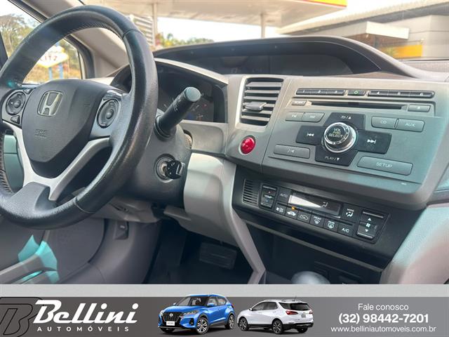 HONDA CIVIC SEDAN LXS 1.8/1.8 FLEX 16V AUT. 4P 2012