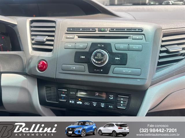 HONDA CIVIC SEDAN LXS 1.8/1.8 FLEX 16V AUT. 4P 2012