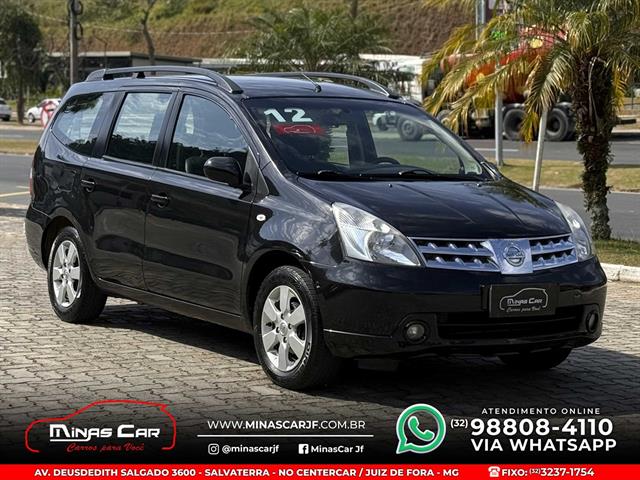 NISSAN LIVINA GRAND SL 1.8 16V FLEX FUEL AUT. 2012