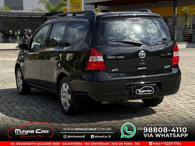 NISSAN LIVINA GRAND SL 1.8 16V FLEX FUEL AUT. 2012
