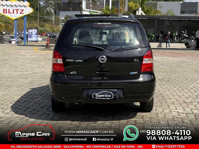 NISSAN LIVINA GRAND SL 1.8 16V FLEX FUEL AUT. 2012