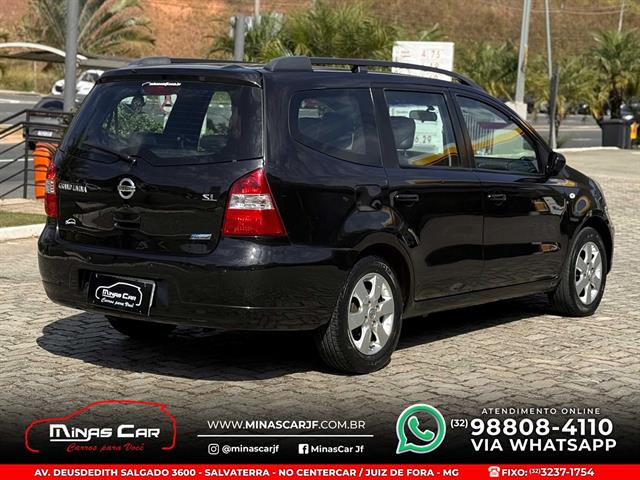 NISSAN LIVINA GRAND SL 1.8 16V FLEX FUEL AUT. 2012