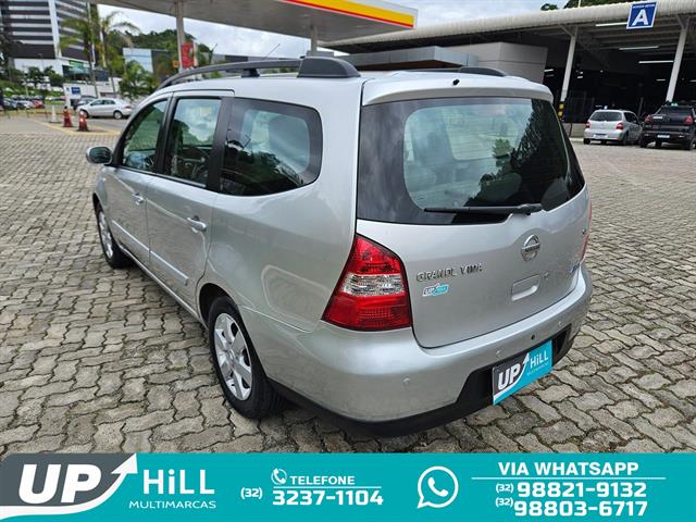 NISSAN LIVINA GRAND SL 1.8 16V FLEX FUEL MEC 7 LUGARES 2010