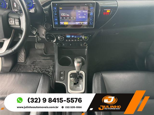 TOYOTA HILUX CD SRV 4X4 2.8 TDI DIESEL AUT. 2017