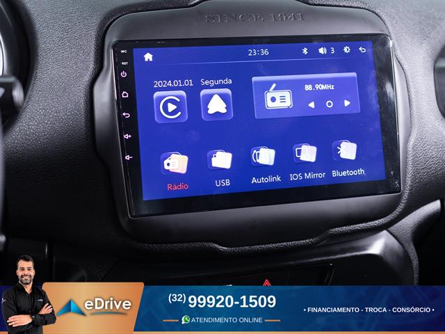 JEEP RENEGADE1.8 4X2 FLEX 16V AUT. 2021 JEEP RENEGADE1.8 4X2 FLEX 16V AUT. 2021