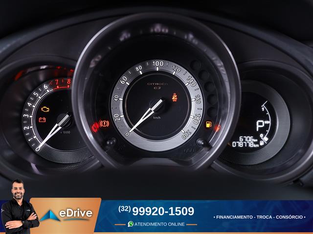 CITROËN C3 TENDANCE 1.6 VTI FLEX START 16V AUT. 2015