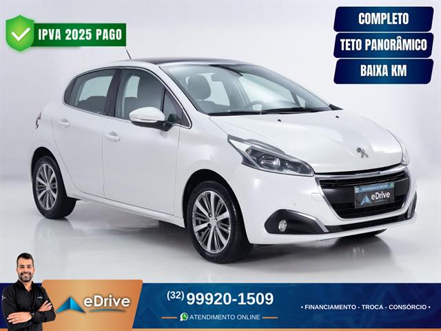 PEUGEOT 208 GRIFFE 1.6 FLEX 16V 5P AUT. 2017 PEUGEOT 208 GRIFFE 1.6 FLEX 16V 5P AUT. 2017