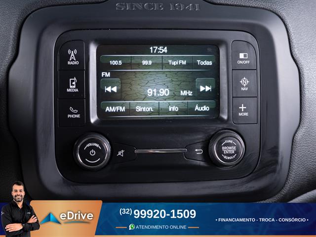 JEEP RENEGADE LONGITUDE 1.8 4X2 FLEX 16V AUT. 2016 JEEP RENEGADE LONGITUDE 1.8 4X2 FLEX 16V AUT. 2016
