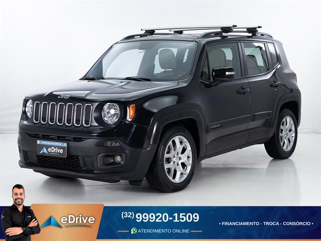 JEEP RENEGADE LONGITUDE 1.8 4X2 FLEX 16V AUT. 2016 JEEP RENEGADE LONGITUDE 1.8 4X2 FLEX 16V AUT. 2016
