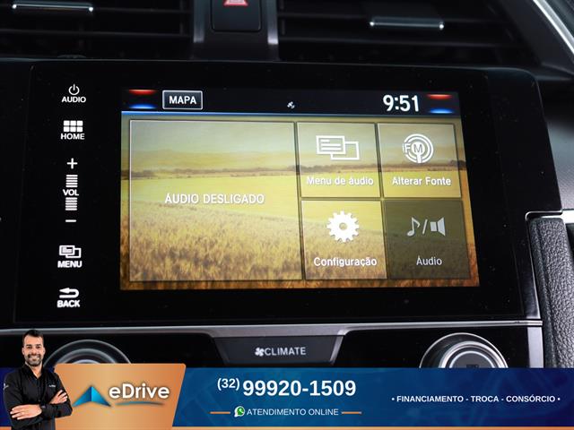 HONDA CIVIC SEDAN EXL 2.0 FLEX 16V AUT.4P 2018