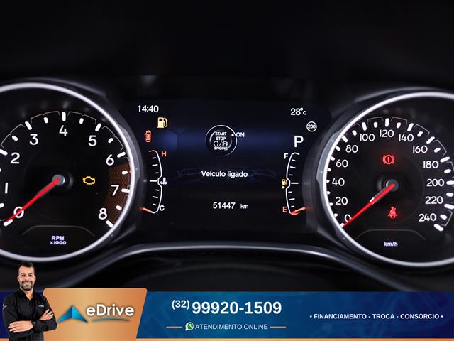 JEEP COMPASS LONGITUDE 2.0 4X2 FLEX 16V AUT. 2019