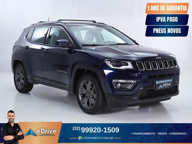 JEEP COMPASS LONGITUDE 2.0 4X2 FLEX 16V AUT. 2019