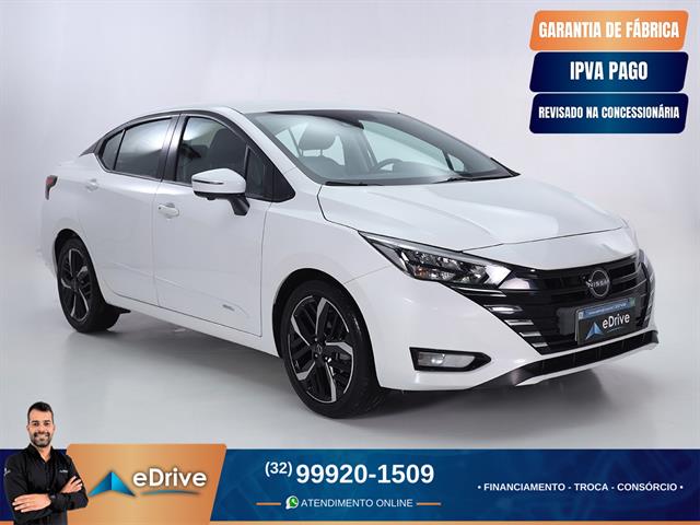 NISSAN VERSA EXCLUSIVE 1.6 16V FLEX AUT. 2024