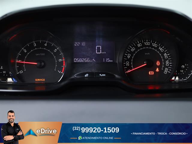 PEUGEOT 208 ALLURE 1.2 FLEX 12V 5P MEC. 2018