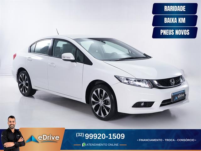 HONDA CIVIC SEDAN LXR 2.0 FLEXONE 16V AUT. 4P 2015