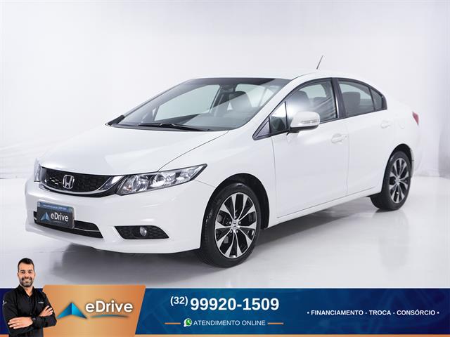 HONDA CIVIC SEDAN LXR 2.0 FLEXONE 16V AUT. 4P 2015