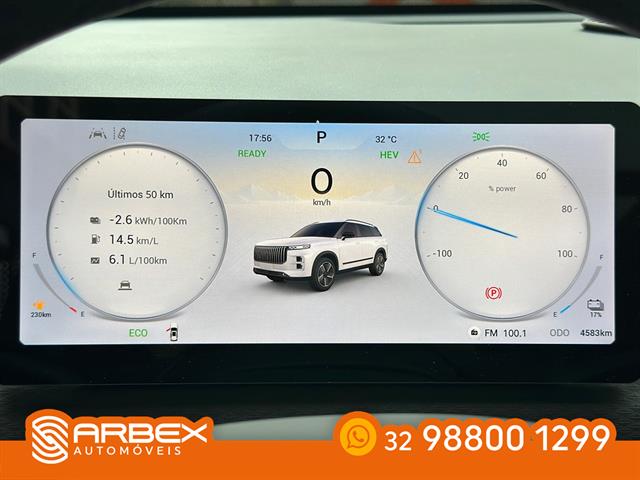 JAECOO 7 LUXURY 1.5 TB 16V AUT 5P (HIB) 2026