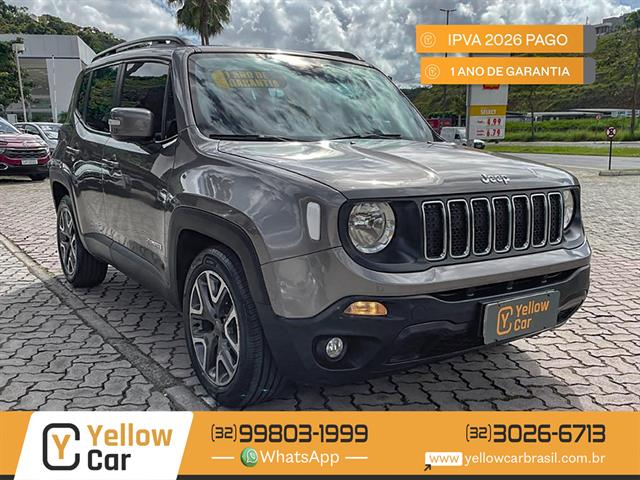 JEEP Renegade LONGITUDE 1.8 4X2 FLEX 16V AUT. 2019