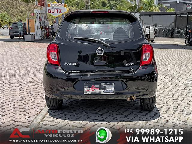 NISSAN MARCH SV 1.6 16V FLEX FUEL 2015