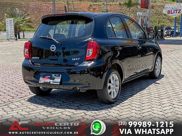 NISSAN MARCH SV 1.6 16V FLEX FUEL 2015