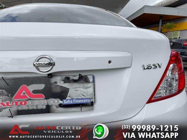 NISSAN VERSA SV 1.6 16V FLEXSTART 4P MEC. 2020