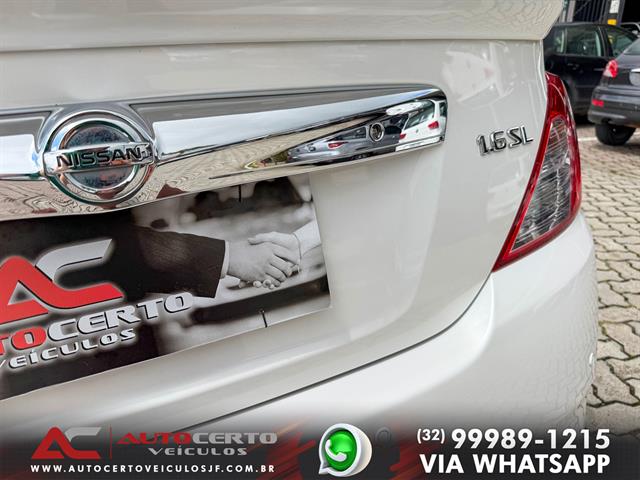 NISSAN VERSA SL 1.6 16V FLEXSTART 4P AUT. 2019