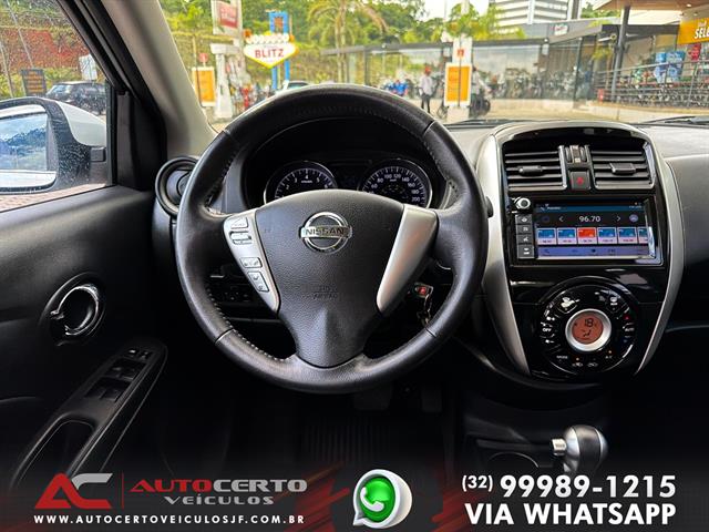 NISSAN VERSA SL 1.6 16V FLEXSTART 4P AUT. 2019